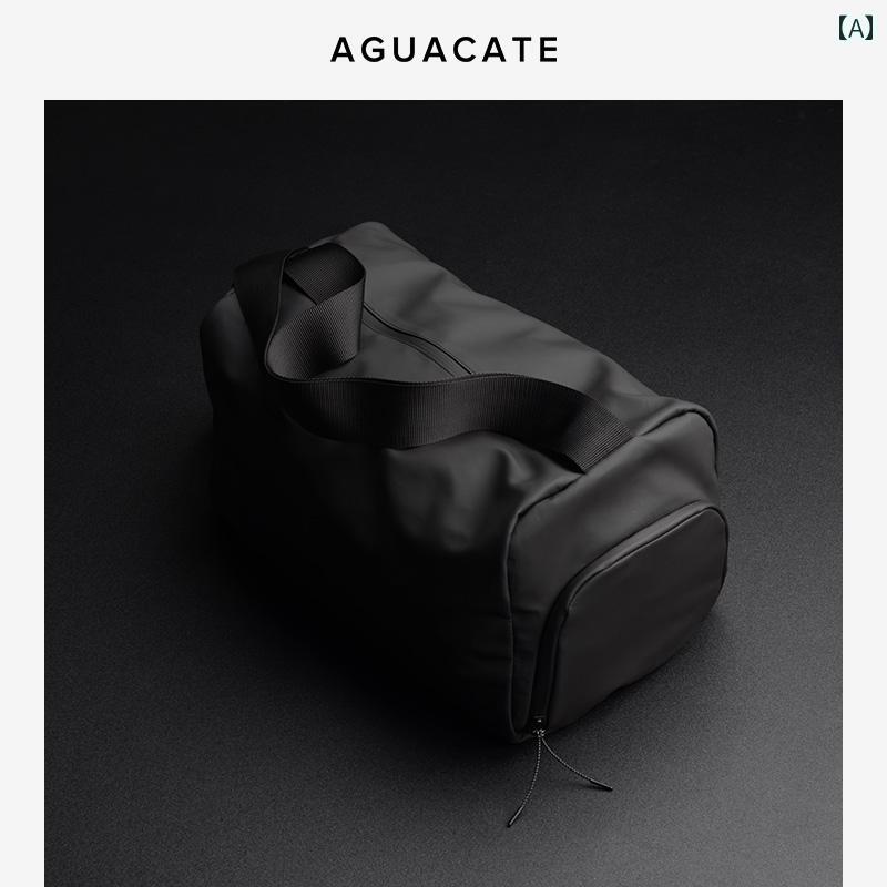 スポーツバッグ フィットネスバッグ AGUACATE フィットネス バッグ 乾 湿 分離 男女兼用 メッセンジャーバッグ スポーツ サイクリング 防水 通勤短 距離 旅行