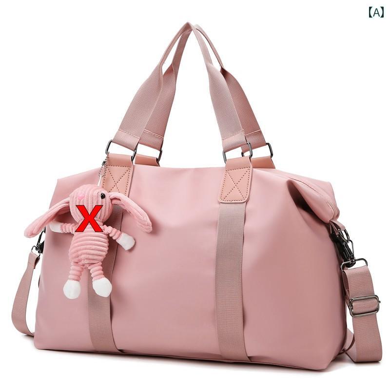 スポーツバッグ フィットネスバッグ 近距離大容量 旅行 バッグ レディース ポータブル 収納 出張 軽量 ..