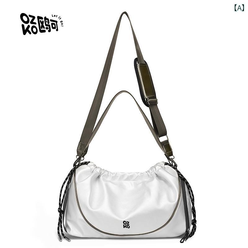 スポーツバッグ フィットネスバッグ Ozko Ou Kebugu スポーツフィットネス バッグ レディース バドミントン 乾 湿 分離 トレーニング 水泳 収納 旅行