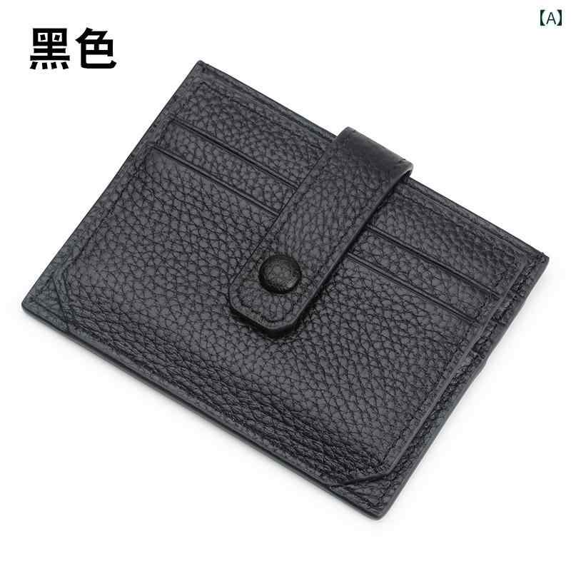 薄型 小型 カードホルダー 2024年 薄型 カードホルダー メンズ 革製 小型 レディース マルチ カードス..
