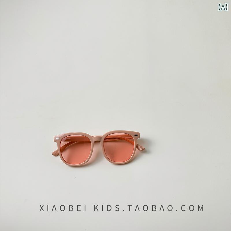 子供用サングラス ベビー サングラス 夏用 日焼け防止 旅行 写真 撮影 かわいい 偏光 レンズ 紫外線 防止 韓国 男の子 女の子 シリコン製