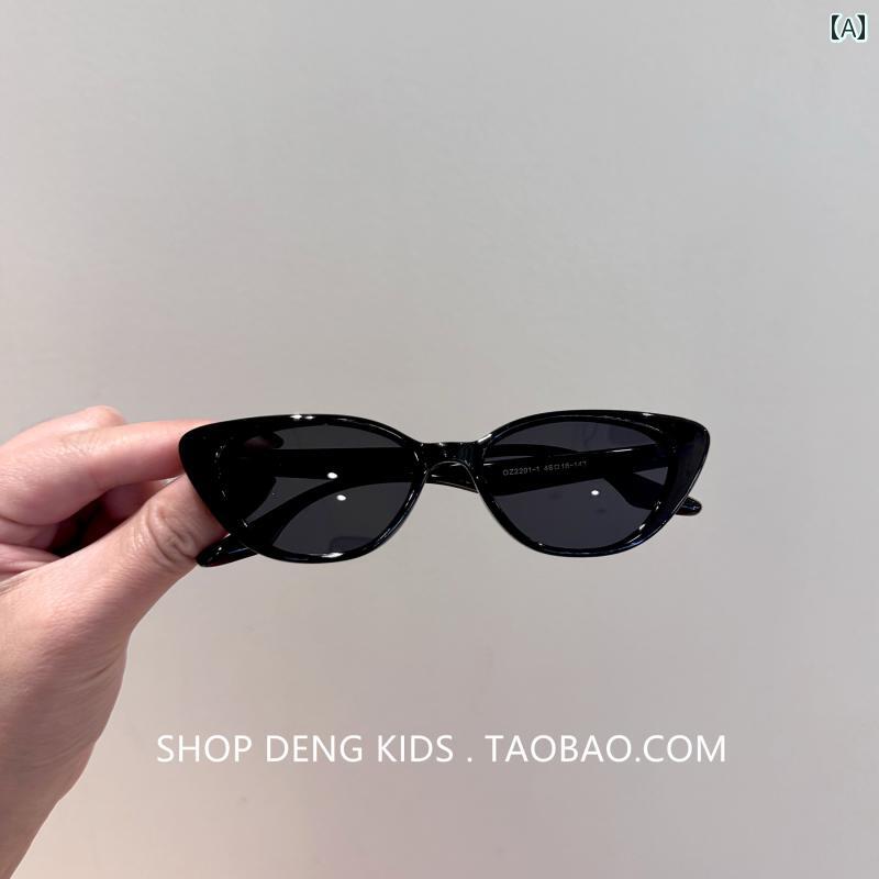 子供用サングラス 2024年 キャットアイ ベビー サンプロテクション サングラス 子供用 夏 海辺 ビーチ 紫外線 防止 メガネ(4)