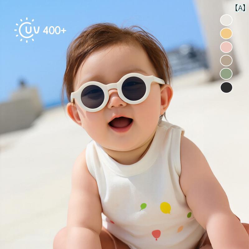 子供用サングラス ベビー サングラス 偏光 シリコン製 子供用 メガネ 紫外線 防止 男の子用 日焼け防止 女の子用