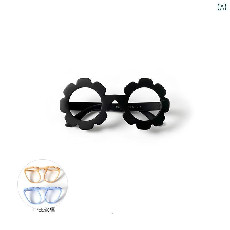 子供用サングラス 0 ～ 1歳の 赤ちゃん用 サングラス 韓国 かわいい キャンディカラー 写真 花柄 小さい