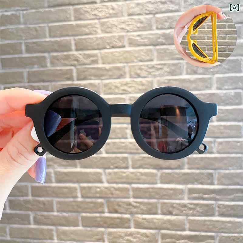 子供用サングラス 子供用 サングラス ベビー 男の子と 女の子 紫外線 防止の おしゃれな 韓国 サンシェード 屋外 日焼け防止 メガネ