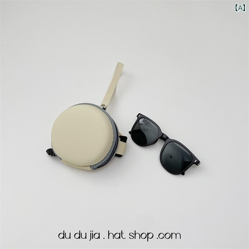 子供用サングラス 折りたたみ サングラス 子供用 男の子 夏用 紫外線 カット ベビー グラス 韓国 女の子用 サンバイザー 収納