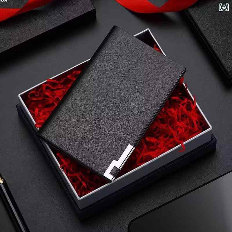 薄型 小型 カードホルダー 薄型 メンズ 小型 カードホルダー 耐 減 磁 レザー クレジット レディース ..