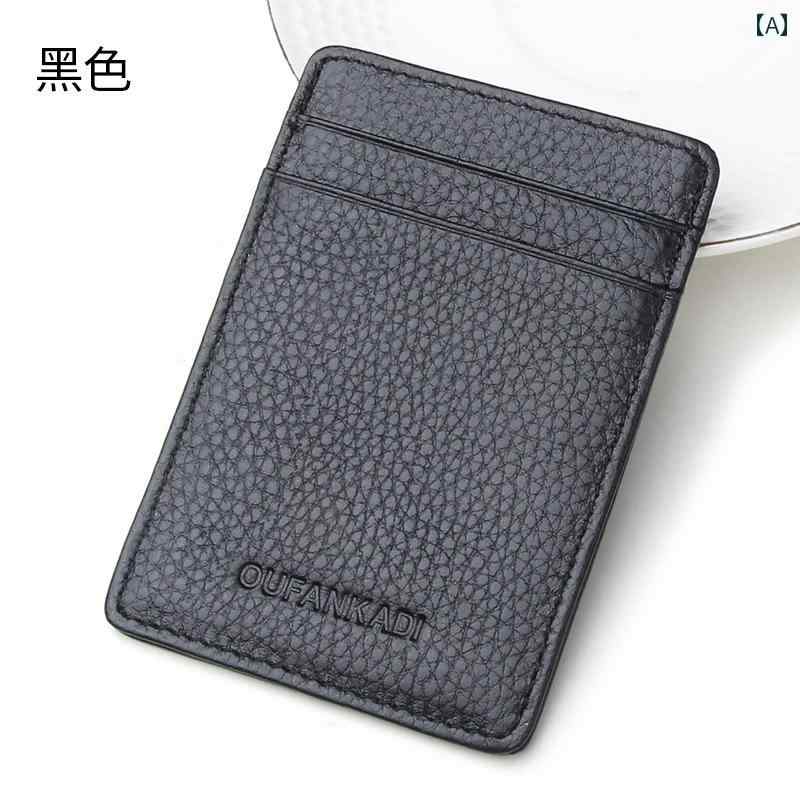 薄型 小型 カードホルダー 2025年 薄型 カードホルダー メンズ 革 小型 レディース ネット 軽量