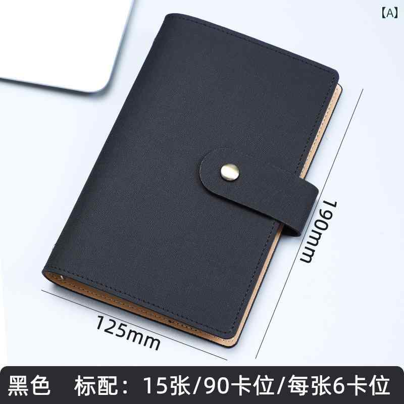 薄型 小型 カードホルダー 名刺 収納 ブック カード バッグ アルバム 会員 ディスプレイ フォルダ クレジット ポータブル ホルダー 銀行 バッグ大容量 コレクション ライト