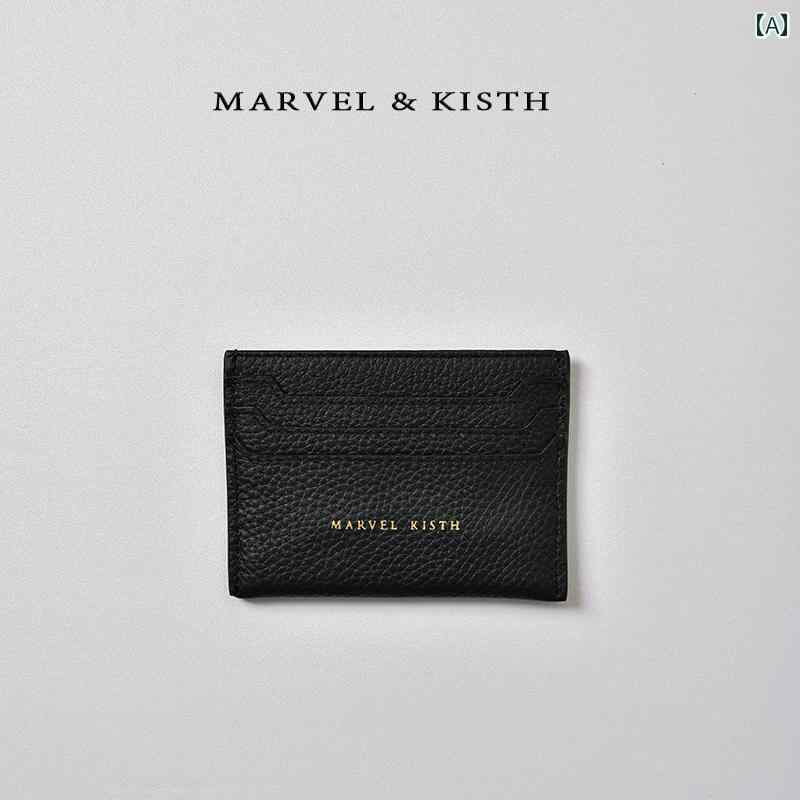 薄型 小型 カードホルダー 革 薄型 カードホルダー 女性用 ワンピース シンプル ミニ 銀行 運転 免許証..