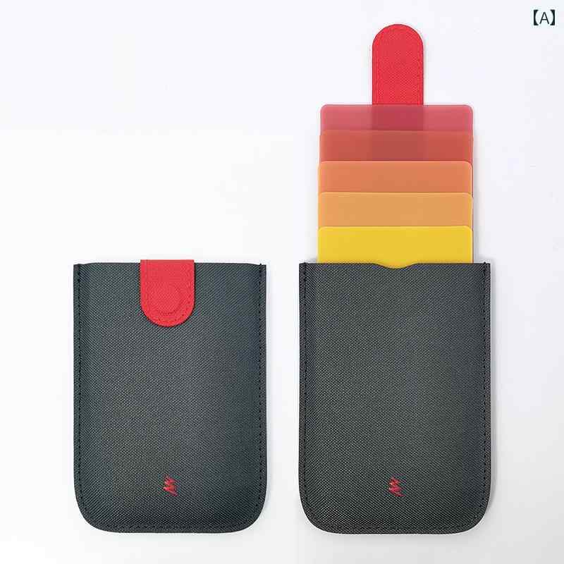 薄型 小型 カードホルダー DAX スタック カードホルダー アンチ デ マキシング マルチ カードスロット 引き出し 式小銭入れ ポータブル メンズ 小型 銀行