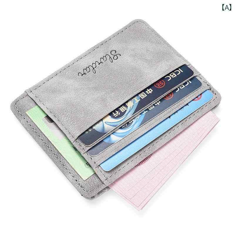 薄型 小型 カードホルダー Slardar メンズ カードホルダー 薄型 小型 運転 免許証 レザーケース 一 体..