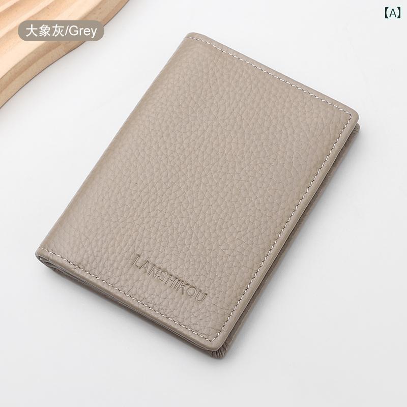 薄型 小型 カードホルダー 運転 免許証 レザーケース 革 ミニ カードホルダー おしゃれ 財布 レディース 薄型