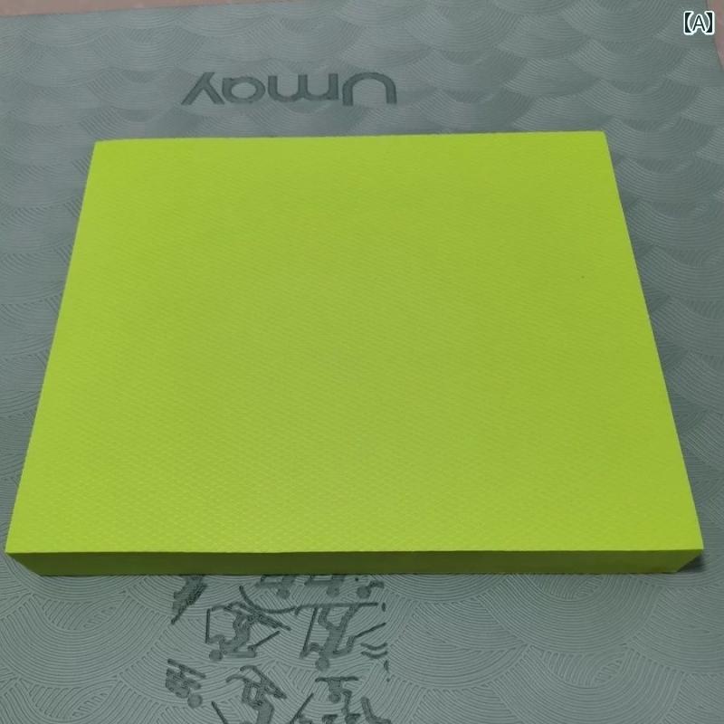 ヨガバランスマット コア トレーニング バランス マット ヨガ フィットネス ソフト ステップ フラット サポート 足首 リハビリ 厚手 滑り止め ダンベルベンチプレス