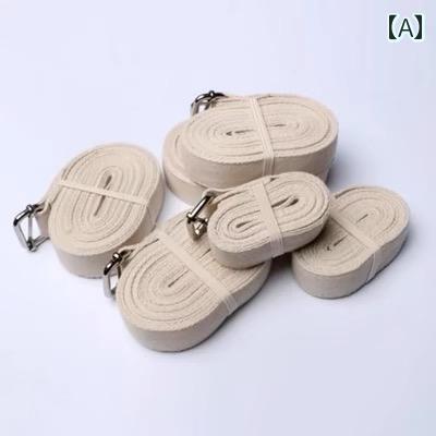 ヨガストレッチベルト ヨガ ストレッチ ベルト アイ アングラ 強度 プロ用 コットン ロープ 家庭用 曲..