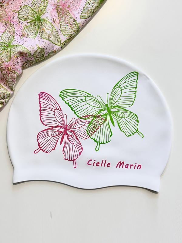 スイムキャップ Ciellemarin シリコン 防水 男女兼用 大人 子供用 スイミング キャップ 大型 耳 保護