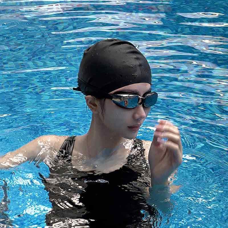 スイムキャップ 女性用 無地 スイミング キャップ 高 価値 防水大 頭囲 女性 大人用 シリコン高 弾力性 頭を 圧迫 しない 水泳 用具