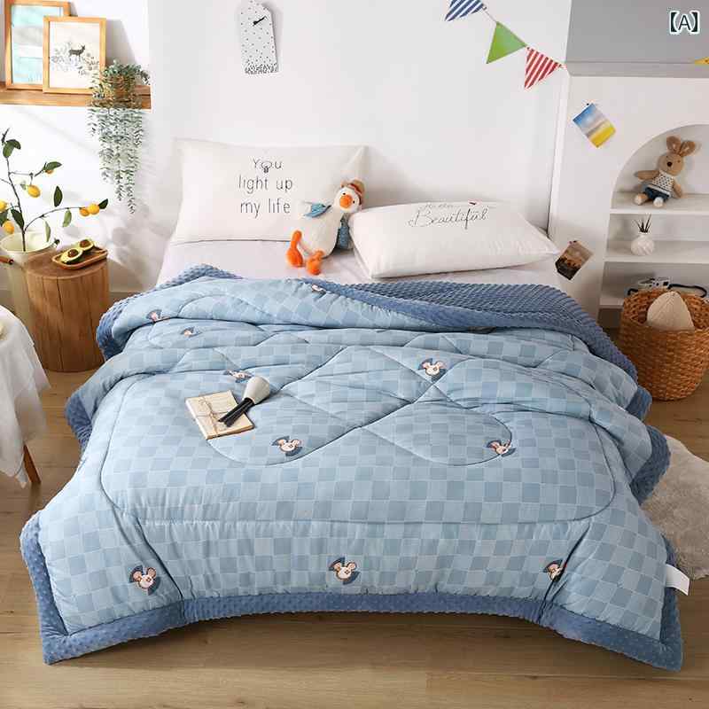 ベビーブランケット 2025秋冬 洗濯 機 洗い OKな 豆 キルト 大人 子供用 旗 艦 店 エアコン コア