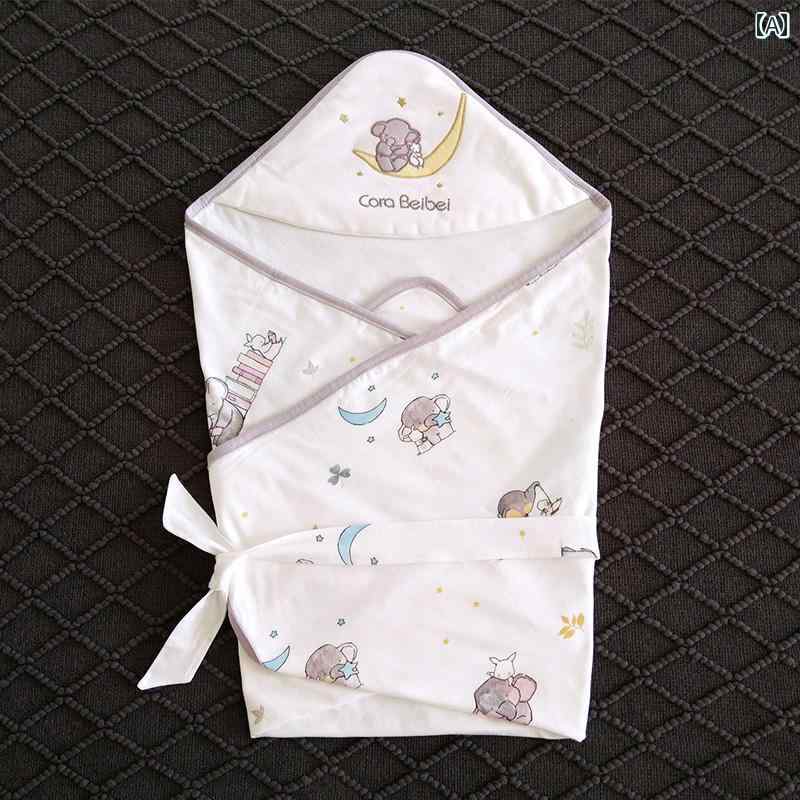 ベビーブランケット 新生児用 ブランケット 冬用 厚手 アウトドア用 ラップ 綿 春秋用 取り外し 可能 ..