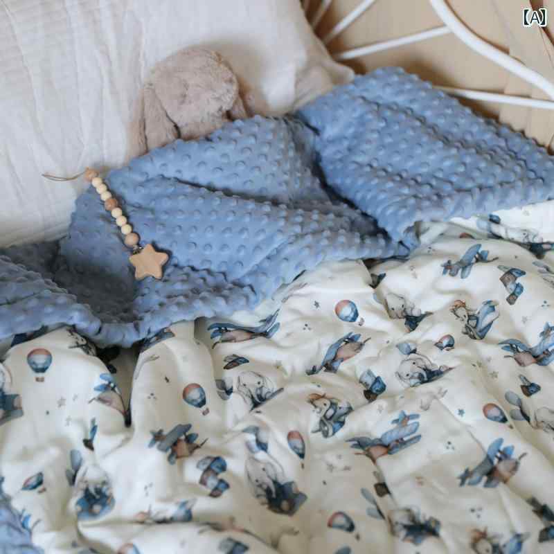 ベビーブランケット BabyStormi ベビー ビーン ブランケット カバー ベビーブランケット 快適 キルト ..