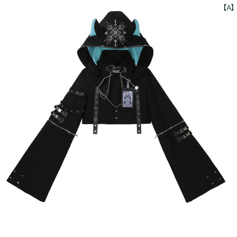 ロリータ メイド服 ガールズ ネバー アイランド 電子猫 ロリータ サスペンダー スカート 猫 耳 トップ セット かわいい