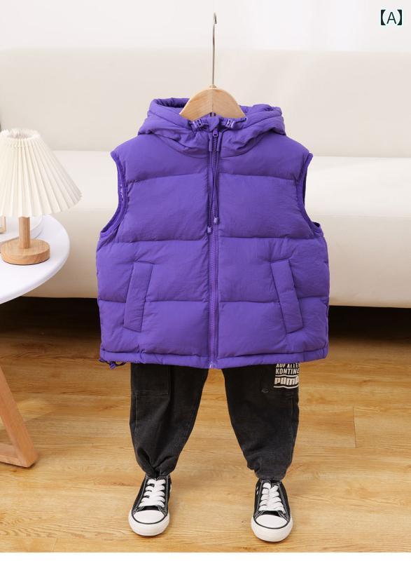 子供用 ダウンベスト 韓国 子供用 ダウン ベスト 秋冬 子供服 アウターウェア 男の子と 女の子 ベビー ..
