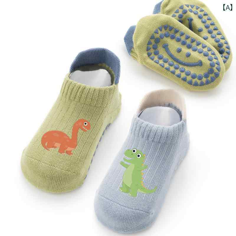 ソックス 子供用 男の子と 女の子 子供用 滑り止め ソックス 春秋と 夏の フロア かわいい の シリコン..