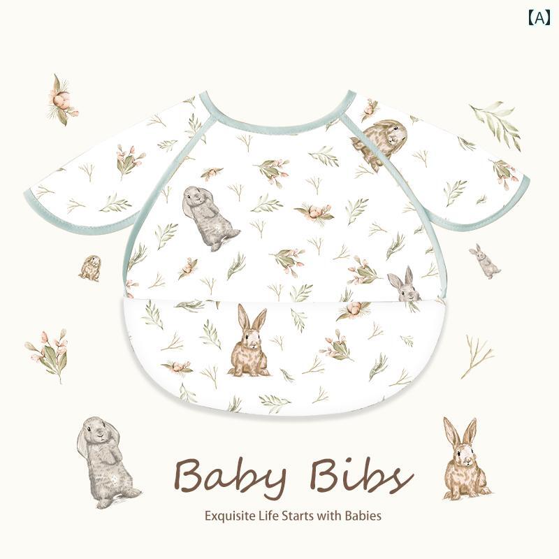 赤ちゃん用 食事用 よだれかけ コットンベビー ストア 子供用 オーバー オール 夏用 男の子と 女の子 ..