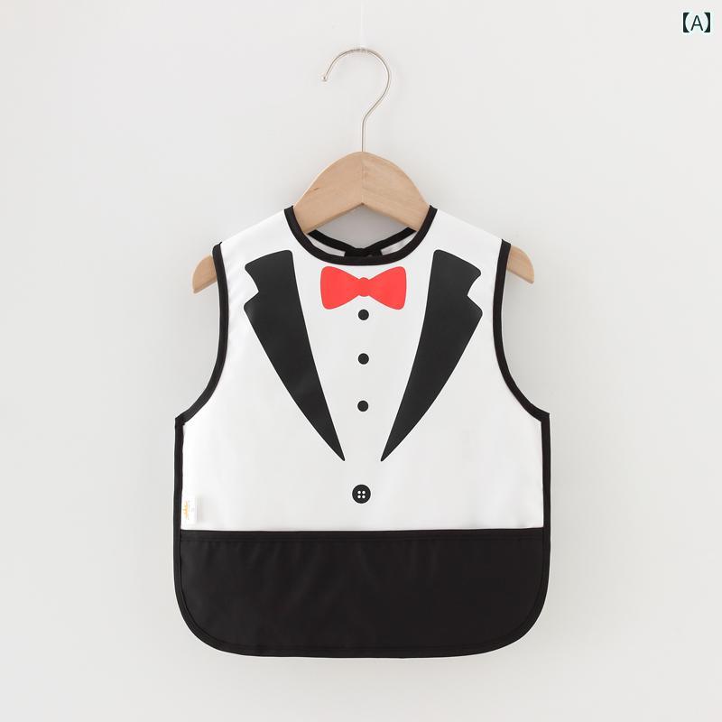 赤ちゃん用 食事用 よだれかけ 子供 スモック 夏 防水と 汚れ 防止 赤ちゃん 食べる よだれかけ ベスト..