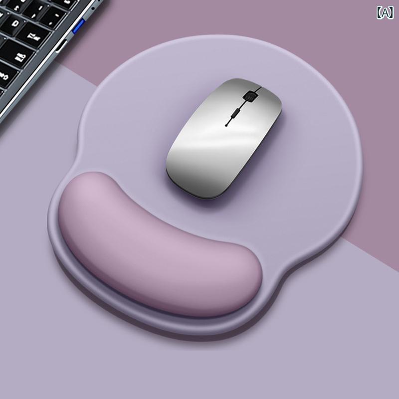 パソコンパッド マウスパッド リスト サポート 小型 女の子用 高価 オフィス コンピュータ 家庭用 リストパッド