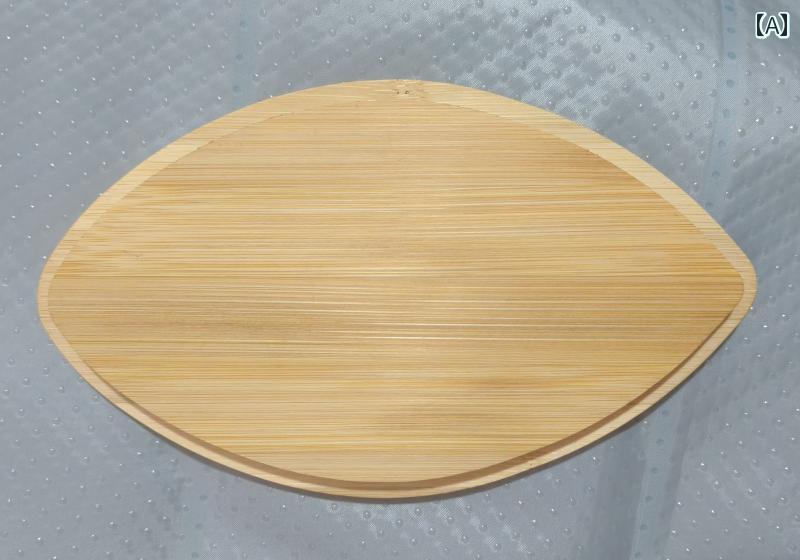 キャンドルライト 770 ml ボート型 キャンドル カップ 空 容器 竹 蓋 付き アロマセラピー キャンドル..