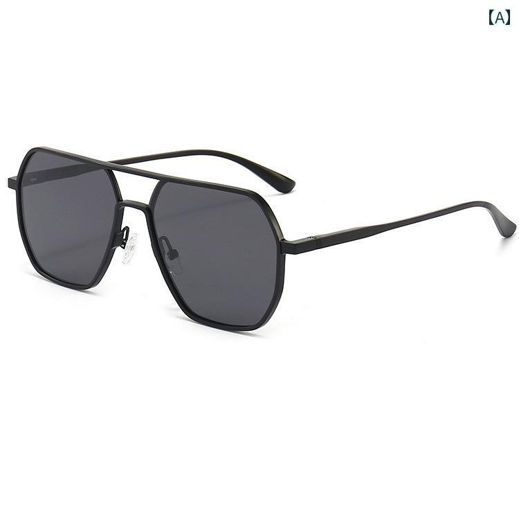 ファッション サングラス アボカド グリーン 偏光 サングラス 運転 旅行 写真 撮影 UV 400 近視 大きい..