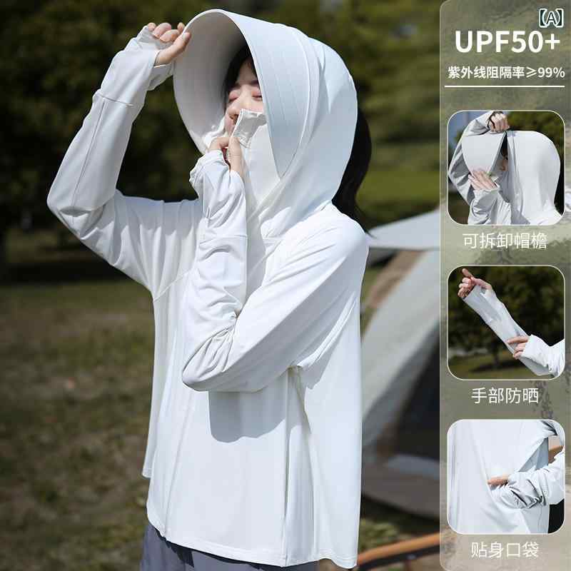 日焼け防止ジャケット Jiaoxia Youpinke 日焼け防止 冷感 衣類 レディース 2025 紫外線 カット サイク..