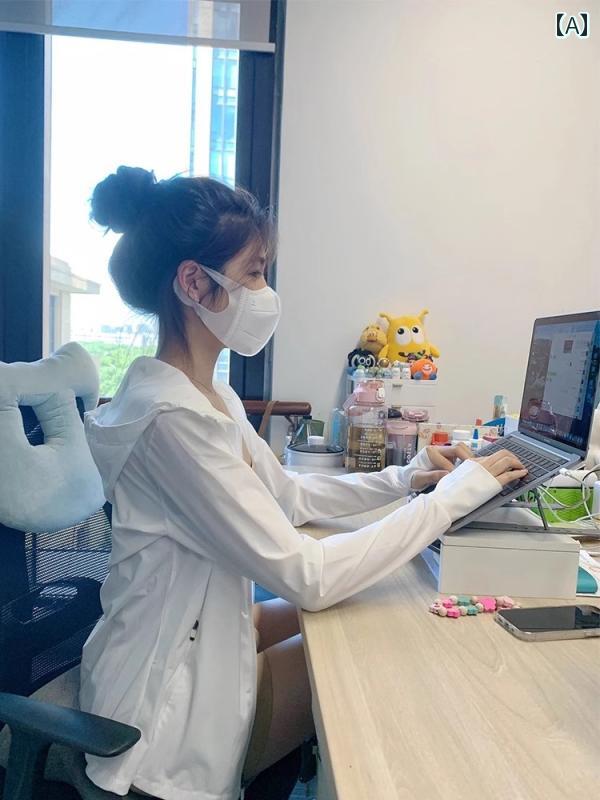 日焼け防止ジャケット 冷感 日焼け防止 服 レディース ブラウス 2025 夏型 紫外線 防止 通気性 スリム ..