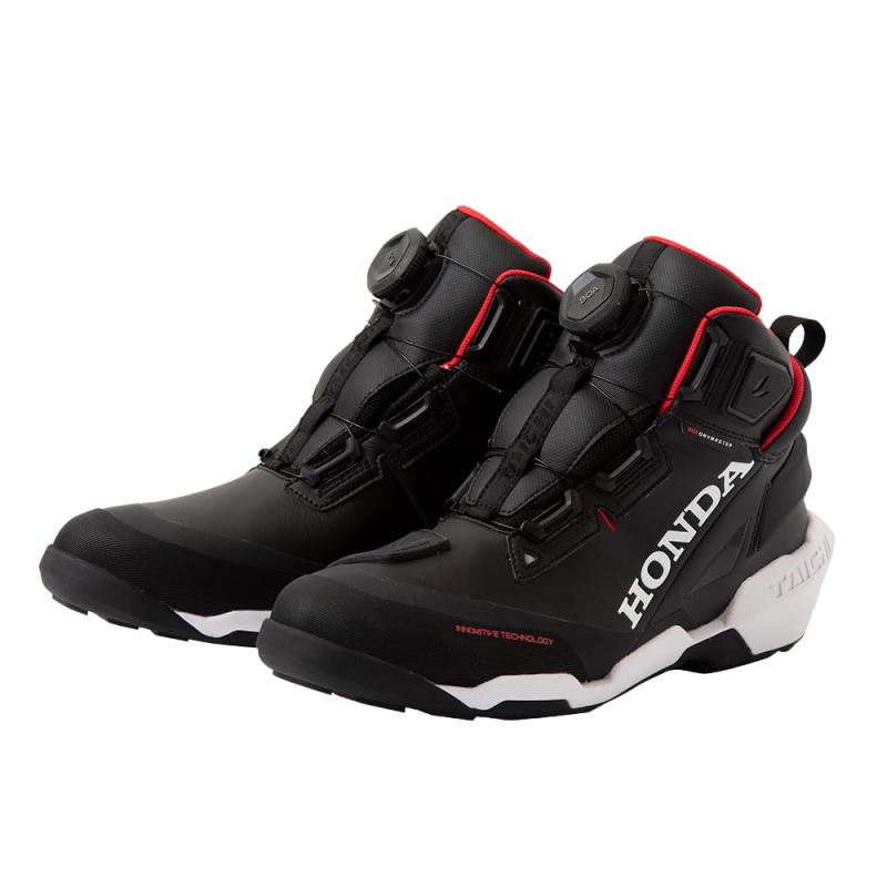 Honda(ホンダ) Honda×RSタイチ DRYMASTER ARROW SHOES W(ブラック/ホワイト) 28cm 0SYTP-57A-W80