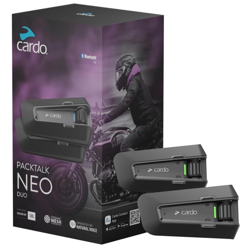 Cardo カルド バイク インカム PACKTALK NEO 1-15人用