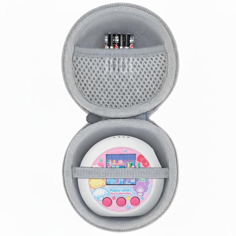 （ケースのみの販売）TAKARA TOMY タカラトミー ぷにるんず ぷにぷらすに対応 子ども用携帯ゲーム収納ケース，パープル‐co2CREA