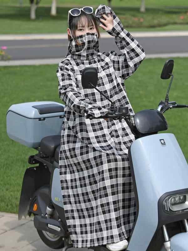 樂天商城 - 春夏 レディース ロング丈 防晒コート 薄手 UVカット アウトドア 電動自転車用 バイク用 日焼け防止服 全身カバー 軽量 伸縮性 吸湿速乾