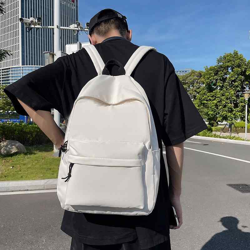 B, C, D, G, J, L, S, T, Z - リュックサック メンズ レディース シンプル 大容量 旅行用 カジュアル 日系 学生用 スクールバッグ 通学 日常使い バックパック 鞄
