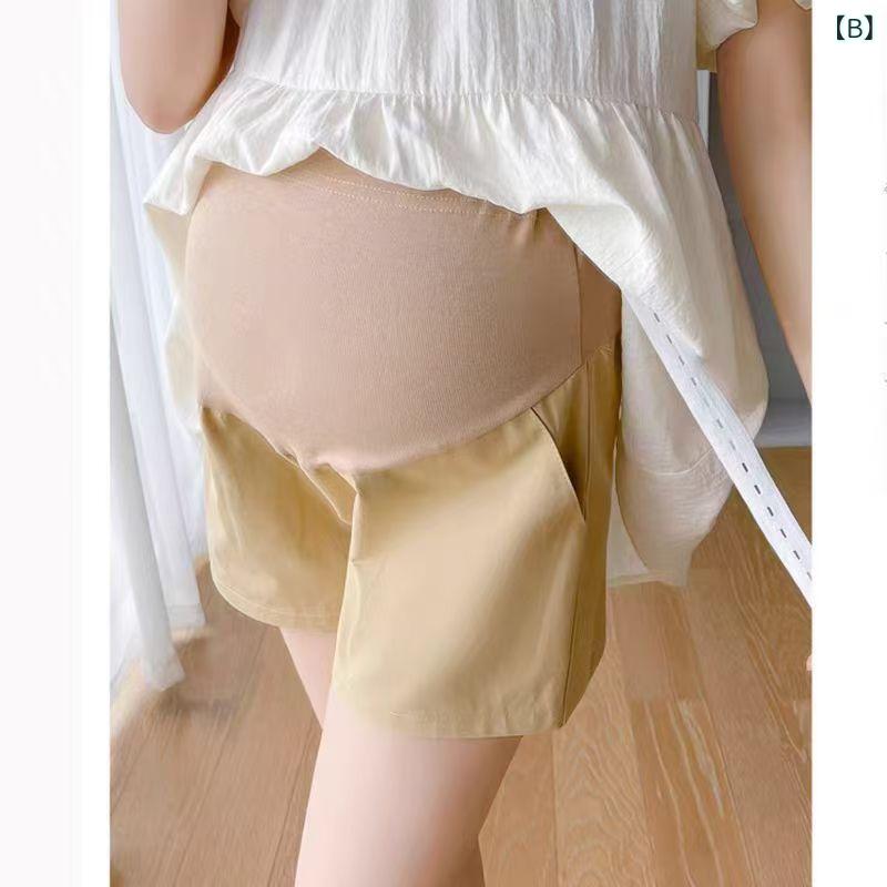 妊婦服 春夏 ゆったり 短袖 Tシャツ 腹部カバー ベビードール ベースシャツ 再生繊...
