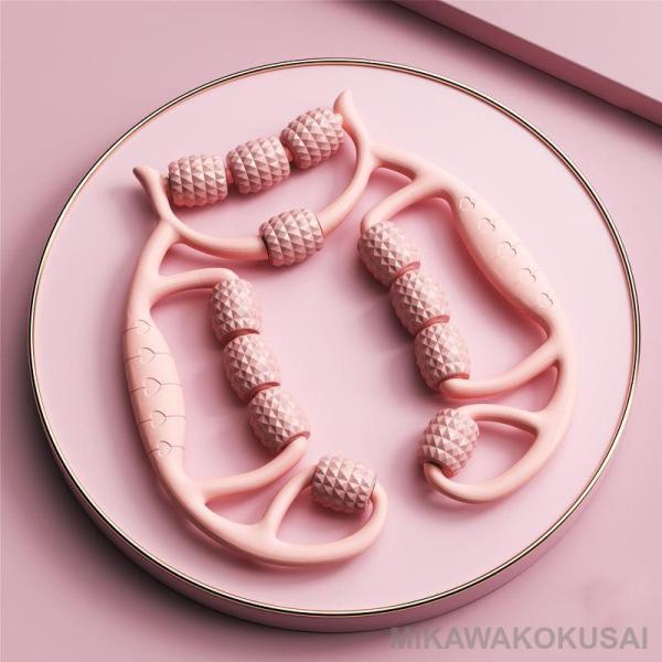 マッサージローラー リングマッサージャー 筋膜ローラー 筋膜リリース ストレッチ ...