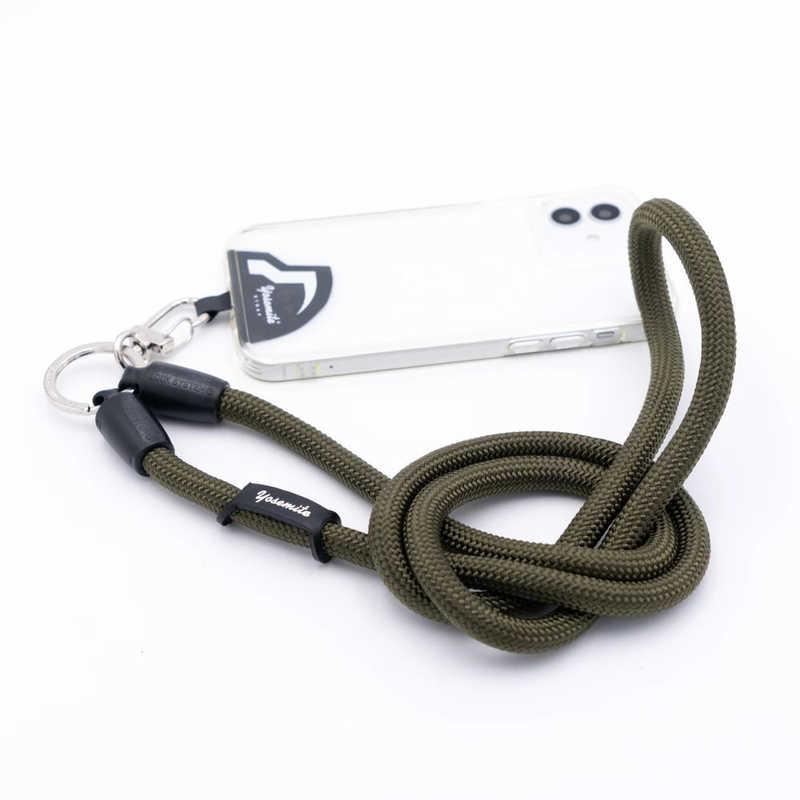 YOSEMITE MOBILE STRAP 140cm MILITARY ���Z�~�e ���o�C���X�g���b�v 140cm �~���^���[