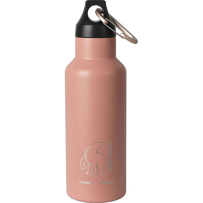 NORDISK ノルディスク サムソサムソコラボ ステンレス(2重構造)ドリンクボトル 500ml マホガニーローズ Steel Double Wall Bottle