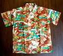 #182 アロハシャツ(Land of Aloha) 4サイズ