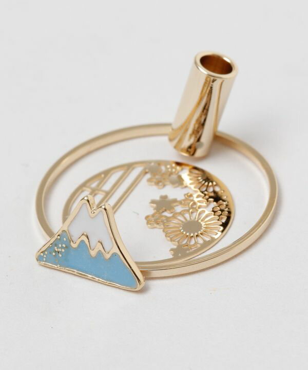 乐天商城 - ニッポンオコウタテ 香立て 富士山 フジ アミナコレクション 日本製 真鍮 合金 インバウンド 土産 棒状 線香 メール便送料無料