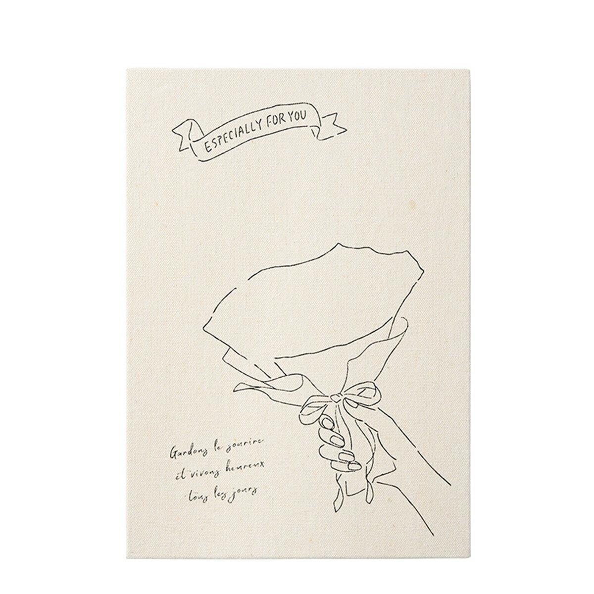 GREENHOUSE ブーケ アイボリー 5128-AI グリーンハウス キャンバスボード 壁掛け スタンド 自立 ハンドメイド 資材 プリザーブドフラワー ドライフラワー アーティシャルフラワー アレンジメント 母の日 バレンタインデー ホワイトデー 誕生日 プレゼント 贈り物