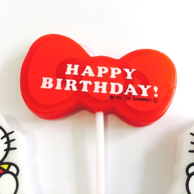 ハローキティ キャンドル 誕生日 バースデー ろうそく サンリオ sanrio キティ キ...