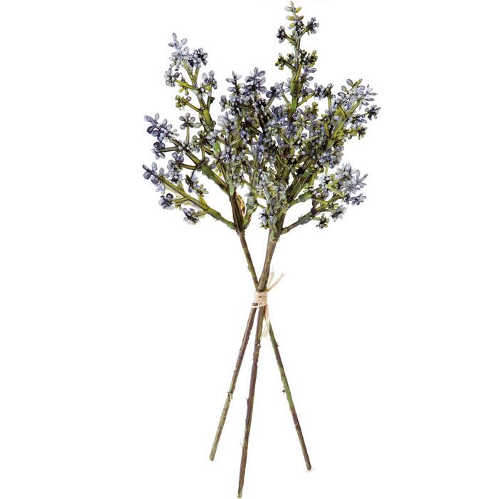カラードラベンダーブランチ ダークラベンダー FG-4830 D/L アーティシャルフラワー 造花 横浜ディスプ..