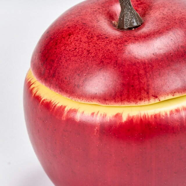 フタ付きアップル #3 RED レッド FV000400 003 フタ付き アップル 赤 りんご apple...