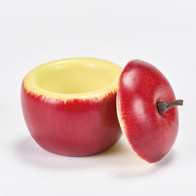 フタ付きアップル #3 RED レッド FV000400 003 フタ付き アップル 赤 りんご apple...